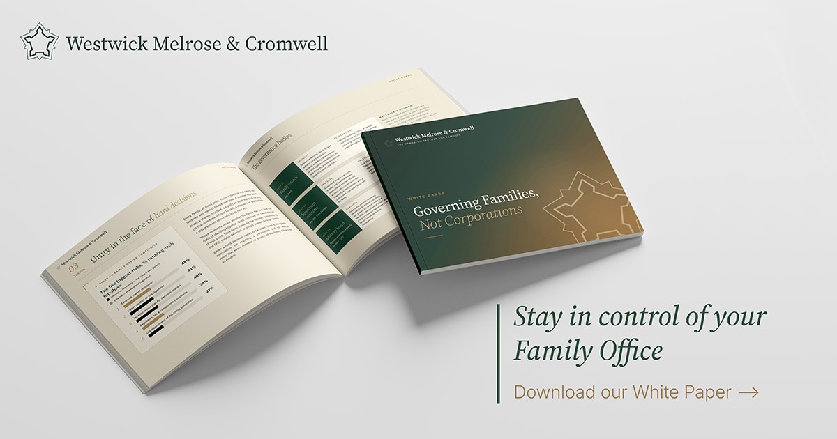 Westwick white paper: Governing Families, Not Corporations
